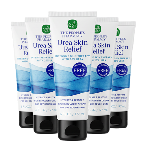 6-Pack Urea Skin Relief, 6 oz. size