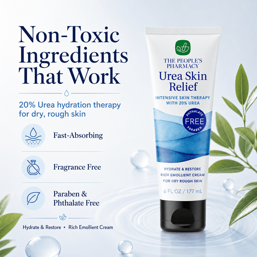 6-Pack Urea Skin Relief, 6 oz. size