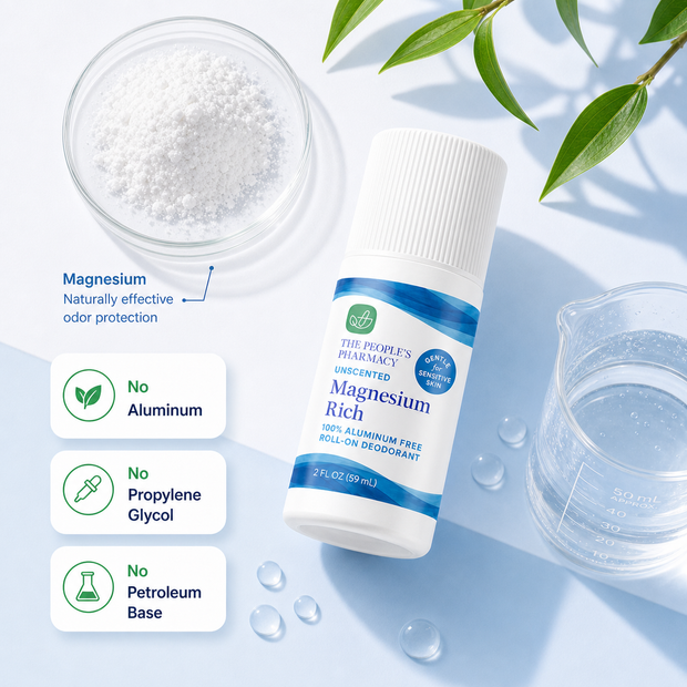 Magnesium-Rich Aluminum-Free Roll-on Deodorant