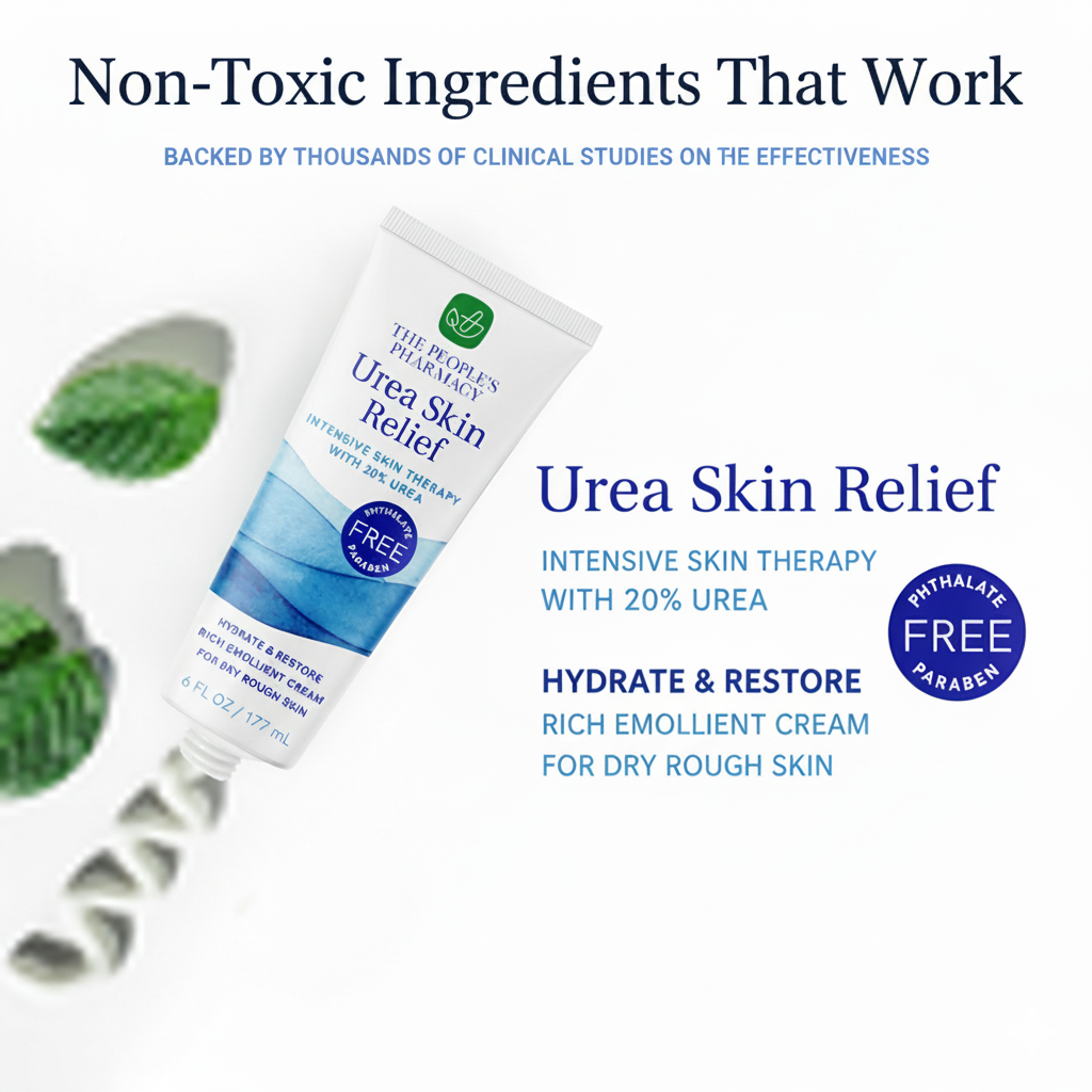 6-Pack Urea Skin Relief, 6 oz. size