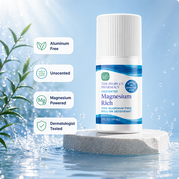 Magnesium-Rich Aluminum-Free Roll-on Deodorant