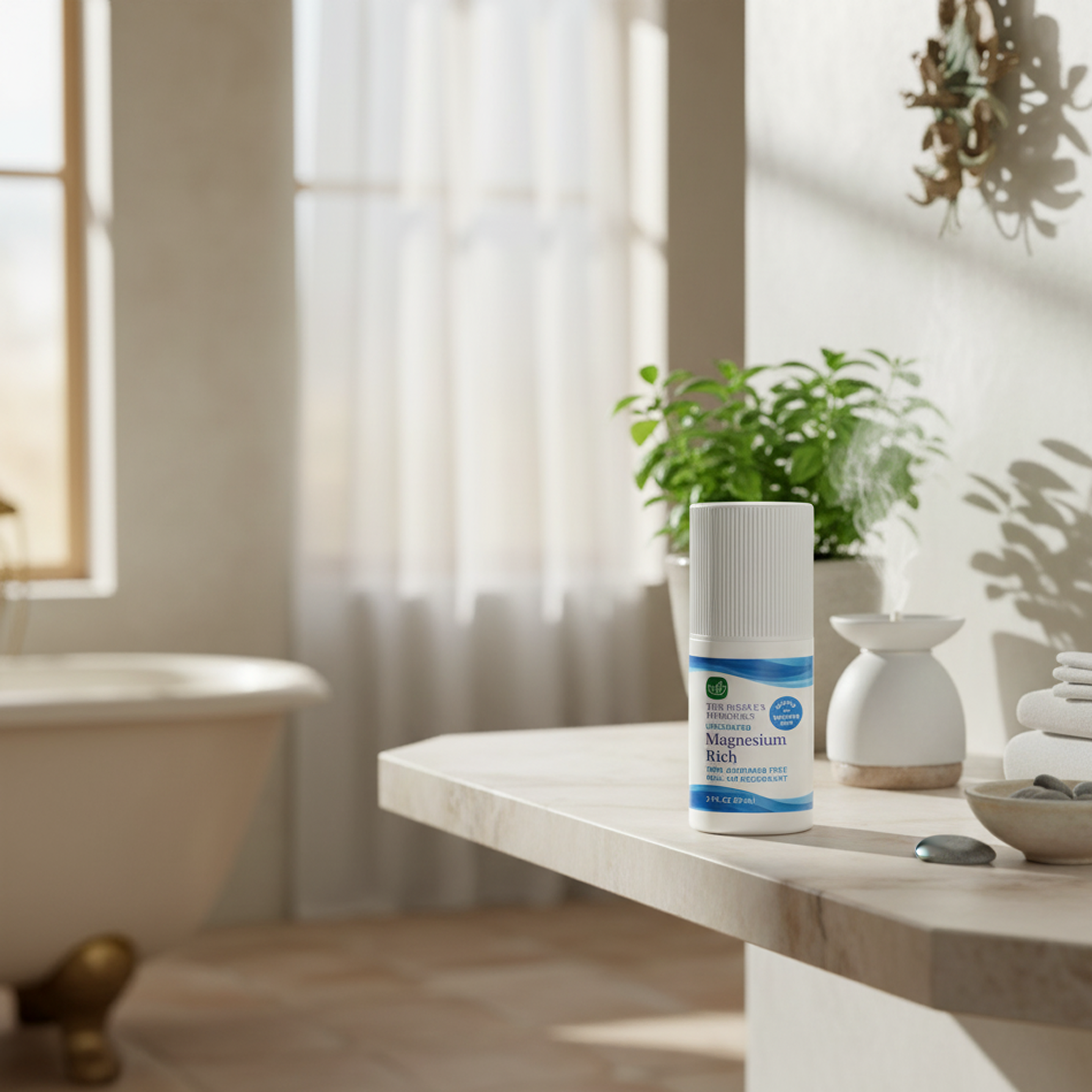 Magnesium-Rich Aluminum-Free Roll-on Deodorant